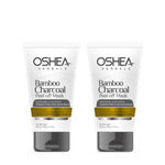 Buy OSHEA HERBALS Activated Charcoal peel off mask (Pack of 2 ) - Purplle