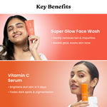 Buy Foxtale Glow & Go Duo | Brightening Face Wash + Vitamin C Serum 130 ml - Purplle
