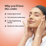 Buy Foxtale Glow & Go Duo | Brightening Face Wash + Vitamin C Serum 130 ml - Purplle