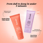 Buy Foxtale Daily Glow Combo – Face Wash + Moisturizer for Daily Glow 150 ml - Purplle