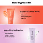 Buy Foxtale Daily Glow Combo – Face Wash + Moisturizer for Daily Glow 150 ml - Purplle