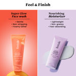 Buy Foxtale Daily Glow Combo – Face Wash + Moisturizer for Daily Glow 150 ml - Purplle