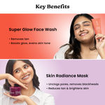 Buy Foxtale Detan and Glow Duo – Tan Removal + Glow-Boosting Skincare Combo 175 ml - Purplle