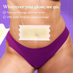 Buy Bombae White Chocolate Wax Strips for Women, Glow Wax Strips for Arms, Underarms, Legs, Bikini, 8 Strips - Purplle