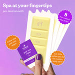 Buy Bombae White Chocolate Wax Strips for Women, Glow Wax Strips for Arms, Underarms, Legs, Bikini, 8 Strips - Purplle