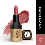 Buy FACES CANADA Comfy Matte Velvet Touch Lipstick - Tea Rose 16, 4.2 gm | Velvety Matte Finish | 8HR Longstay | Intense Colour | Hydrating Lips | Smooth Application | Foodproof & Crackproof - Purplle