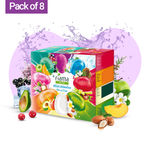 Buy Fiama Gel Bathing Bar Mega Celebration Pack, With 8 Unique Gel Bars, Skin Conditioners For Moisturized Skin, 1000 gm (125g - Pack of 8) - Purplle