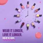 Buy Elle18 Nail Pop Gel Finish -G6 (10 ml) - Purplle