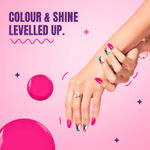 Buy Elle18 Nail Pop Gel Finish G12 (10 ml) - Purplle