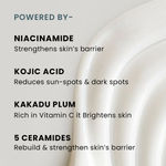 Buy Hyphen All I Need Sunscreen SPF50 PA++++ | Brightens - Niacinamide, Kojic Acid, Vit C Rich Kakadu Plum | Lightweight Non-Greasy UVA/B Protection -30 ml - Purplle