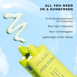 Buy Hyphen All I Need Sunscreen SPF50 PA++++ | Brightens - Niacinamide, Kojic Acid, Vit C Rich Kakadu Plum | Lightweight Non-Greasy UVA/B Protection -30 ml - Purplle