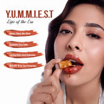 Buy Staze 9to9 Y.U.M.M.Y Lip Gloss Balm | Intense High-Shine Gloss Finish | With SPF 15 | Lightweight | 01 Salted Caramel | 2 gm - Purplle