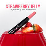 Buy Staze 9to9 Y.U.M.M.Y Lip Gloss Balm | Intense High-Shine Gloss Finish | With SPF 15 | Lightweight | 04 Strawberry Jelly | 2 gm - Purplle