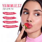 Buy Staze 9to9 Y.U.M.M.Y Lip Gloss Balm | Intense High-Shine Gloss Finish | With SPF 15 | Lightweight | 04 Strawberry Jelly | 2 gm - Purplle