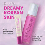 Buy NY Bae Strobe & Shimmer Spray Duo | Pink Topaz Strobe Cream | Pink Shimmer Setting Spray | Korean Glow | Long Lasting makeup | Dewy & Shimmery Finish | Highlighter | Glowing Makeup Kit Combo of 2 - Purplle