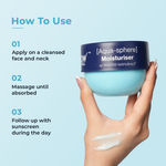 Buy WOW Skin Science Aqua-Sphere Moisturiser | Up to 48Hrs Hydration | Ultra-Light Gel | Deep Moisture Lock | Lightweight & Non-Greasy | For All Skin Types | 200 ml - Purplle