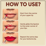 Buy Beauty People Glorified Gold Lipstick|Vitamin-E & Avocado Oil|Matte Finish|12-Hrs Long Stay Lipstick|3.8 gm (Cherry Darling, 3.8 gm) - Purplle