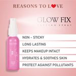Buy Beauty People Glow Fix Makeup Fixer | Hydrating Setting Spray with Vitamin E, 50 ml | Long-Lasting Hold, Dewy Finish, Lightweight Formula - Purplle