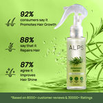 Buy Alps Goodness Thick & Frizz-Free Hair Duo with Rosemary Water Spray (100 ml) & Flaxseed Gel (300 ml) | For Thick-Long Hair | Gives Frizz-Control Combo of 2 - Purplle