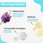 Buy Wild Oak 1% Retinol Bakuchiol Face Serum | Anti-Aging Brightening & Skin Texture Improvement | Boosts Collagen & Restoration | With Ceramides & Olive Squalane | Face Serum for Women & Men | 30 ml - Purplle