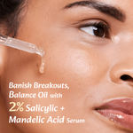 Buy Wild Oak Anti Acne & Oil Control Face Serum | 2X Power of 2% Salicylic & Mandelic Acid | Acne Buster | Anti-Acne Pore Cleansing & Skin Exfoliation | Face Serum for Men & Women | 30 ml - Purplle