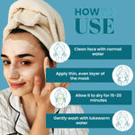 Buy Wild Oak Jordan Dead Sea Healing Mud Face Mask | 2% Niacinamide | Blemishes & Anti Aging | De-Tan, Even Skin Tone, Brighter Complexion | Face Pack | For All Skin Types | 100 gm - Purplle