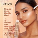 Buy Mars Glow Fly Liquid Highlighter (10 ml) (01-Winged Rose) | Enriched With Sunflower Seed Oil | Radiant Glow | No Chunky Particles | Light-Weight & Long-Lasting | Ultra Blendable Formula - Purplle