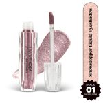 Buy Hilary Rhoda Showstopper Liquid Eyeshadow | Gel-Based Formula | Shimmer Finish | Highly Pigmented | Blends Easily | Create Versatile Looks | 2 ml (Moon Pink - Shade 01) - Purplle