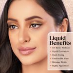 Buy Hilary Rhoda Showstopper Liquid Eyeshadow | Gel-Based Formula | Shimmer Finish | Highly Pigmented | Blends Easily | Create Versatile Looks | 2 ml (Moon Pink - Shade 01) - Purplle
