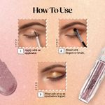 Buy Hilary Rhoda Showstopper Liquid Eyeshadow | Gel-Based Formula | Shimmer Finish | Highly Pigmented | Blends Easily | Create Versatile Looks | 2 ml (Moon Pink - Shade 01) - Purplle
