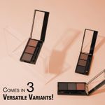 Buy Hilary Rhoda Drawing Eyebrow Palette | Highly Blendable & Superfine Particles | 3 Natural Shades & Comes with a Spoolie | Long Lasting & Waterproof - 7.2 gm (Shade - 01) - Purplle