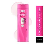 Buy Sunsilk Luscious Thick & Long Shampoo 350 ml - Purplle