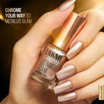 Buy Lakme Ultimate Glam Chrome Nail Bronze 6 ml - Purplle