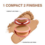 Buy Lakme 9to5 Unreal Dual Cover Pressed Powder, 2 In 1 Compact + Foundation, 34 Almond,9 gm - Purplle