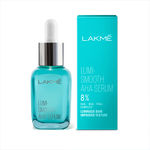 Buy Lakme Lumi Smooth Serum with 8% AHA - BHA - PHA+ Complex with Salicylic Acid| For Luminous Skin & Improved Texture |15 ml - Purplle