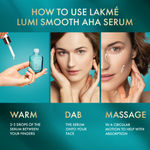 Buy Lakme Lumi Smooth Serum with 8% AHA - BHA - PHA+ Complex with Salicylic Acid| For Luminous Skin & Improved Texture |15 ml - Purplle