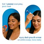 Buy Be Bodywise Advanced Hair Growth Pack- 3% Rosemary Hair Growth Serum (Roll-On) 25 ml & Biotin Hair 30 Gummies - Purplle