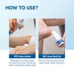 Buy Be Bodywise Dry Skin & Heel Repair Kit - Urea Foot Roll On 50 ml + Urea Body Lotion 200 ml, Combo of 2 - Purplle
