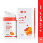 Buy Plum 1% Vitamin C Ultra-Light-Glow Gel Cream with Calendula | 50 gm - Purplle