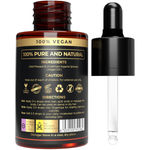 Buy The Organic Forest Plant Based Moroccan Argan Oil for Hair, Face & Skin – Organic Argan Oil Cold Pressed, Unrefined for Hair Care, Frizz Control, Shine & Face Massage | Hydrating and Nourishing Oil | Travel Size Bottle 30 ml - Purplle