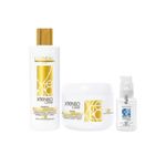 Buy L'Oreal Professionnel Xtenso Care Sulfate Free Hair Care Regime With Shampoo 300 ml, Mask 250g And Serum 50 ml, Anti Frizz, With Keratin - Purplle
