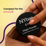 Buy NY Bae 2 in 1 Compact + Foundation Magic Powder – Lightweight & Blendable | Matte Finish | Wet & Dry Compact Use | Long-Lasting Oil Control & Coverage | Travel-Friendly Compact | Perfect for Daily Wear, Office & Party Looks | All Skin Types – 9 gm - Purplle