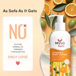 Buy Mylo Vitamin C Body Lotion with Niacinamide Up To 24 Hours Hydration & Reduces Hyperpigmentation 275 ml - Purplle