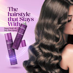 Buy Hilary Rhoda Super Hold All Day Hair Spray | Lasts All Day Long & Ultra Strong Hold | No Residue & Sweat-Proof Hair Spray | 420 ml - Purplle