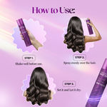 Buy Hilary Rhoda Super Hold All Day Hair Spray | Lasts All Day Long & Ultra Strong Hold | No Residue & Sweat-Proof Hair Spray | 420 ml - Purplle
