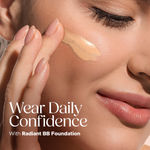 Buy Hilary Rhoda Radiant BB Foundation | Ultra-Creamy & Lightweight Formula | 9 to 5 Stay | Hides Blemishes & Dark Spots | Blends Easily | Dewy Finish | 60 gm (White Island | Shade 01) - Purplle
