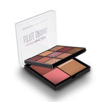 Buy Hilary Rhoda Transform Face Palette | 9 Eyeshadows | 2 Blushes | Highlighter & Contour | Highly Pigmented | Available in 2 Variants | Matte & Shimmer Finish | All-in-One Kit | 18 gm (Soft Glam - Shade 01) - Purplle