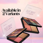 Buy Hilary Rhoda Transform Face Palette | 9 Eyeshadows | 2 Blushes | Highlighter & Contour | Highly Pigmented | Available in 2 Variants | Matte & Shimmer Finish | All-in-One Kit | 18 gm (Little Drama - Shade 02) - Purplle