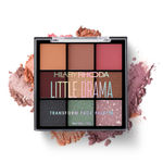 Buy Hilary Rhoda Transform Face Palette | 9 Eyeshadows | 2 Blushes | Highlighter & Contour | Highly Pigmented | Available in 2 Variants | Matte & Shimmer Finish | All-in-One Kit | 18 gm (Little Drama - Shade 02) - Purplle