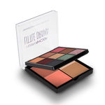 Buy Hilary Rhoda Transform Face Palette | 9 Eyeshadows | 2 Blushes | Highlighter & Contour | Highly Pigmented | Available in 2 Variants | Matte & Shimmer Finish | All-in-One Kit | 18 gm (Little Drama - Shade 02) - Purplle